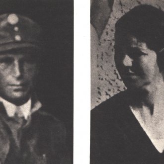 Egry József és Pauler Juliska megismerkedésük idején (Fotók az "Egry József arcképe" c. könyvből - Balatoni Múzeum, Könyvtár)