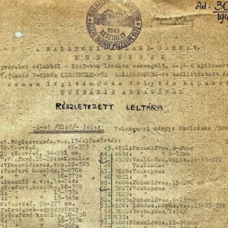 Az 1947-es veszteséglista részlete