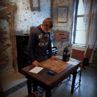 Festetics szabadulószoba a Balatoni Múzeumban